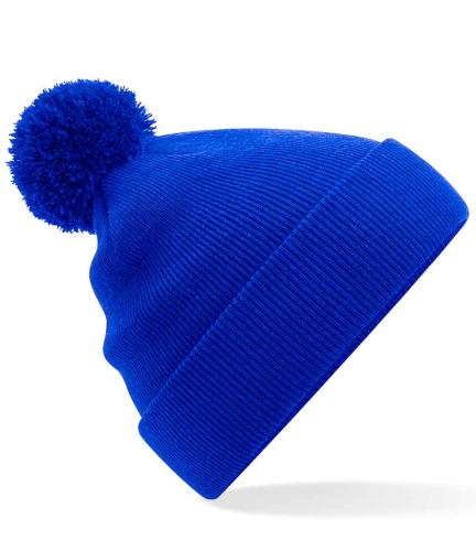 Beechfield Kids Original Pom Pom Beanie - BRO - ONE